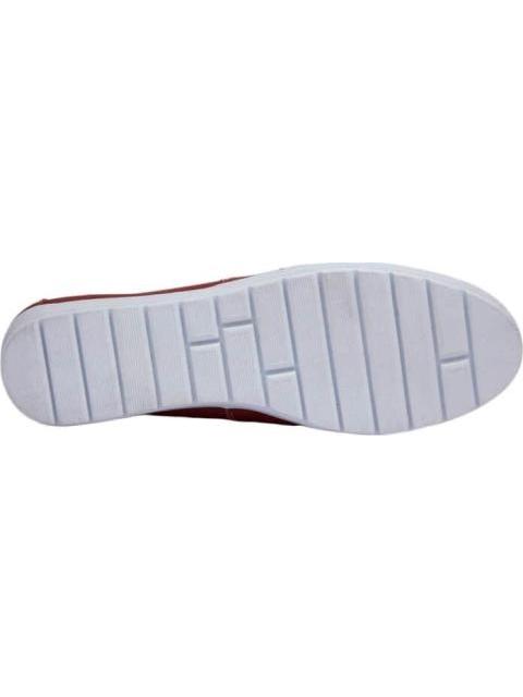 MOCASIN DE PIEL ROJO SHOSH
