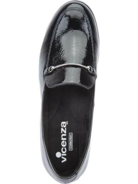 MOCASIN DE PIEL NEGRO VICENZA