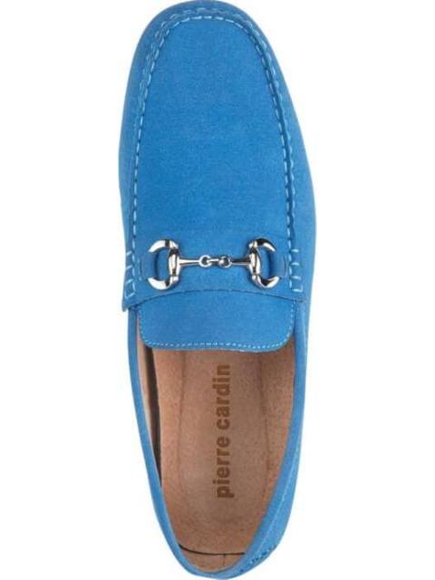 MOCASIN DRIVER AZUL PIERRE CARDIN