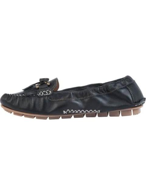 MOCASIN DRIVER DE PIEL NEGRO SHOSH FLEX
