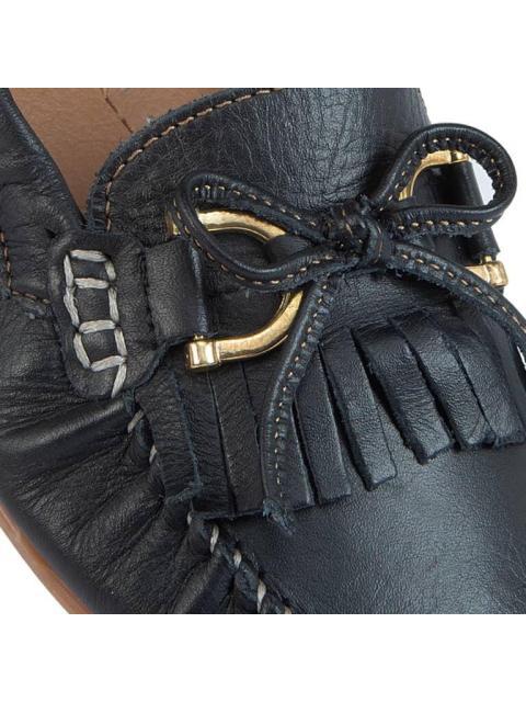 MOCASIN DRIVER DE PIEL NEGRO SHOSH FLEX