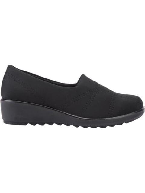 MOCASIN LICRA NEGRO SHOSH CONFORT