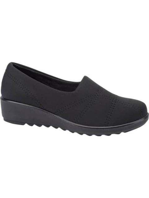 MOCASIN LICRA NEGRO SHOSH CONFORT