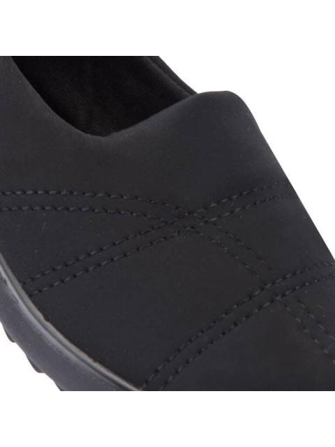 MOCASIN LICRA NEGRO SHOSH CONFORT