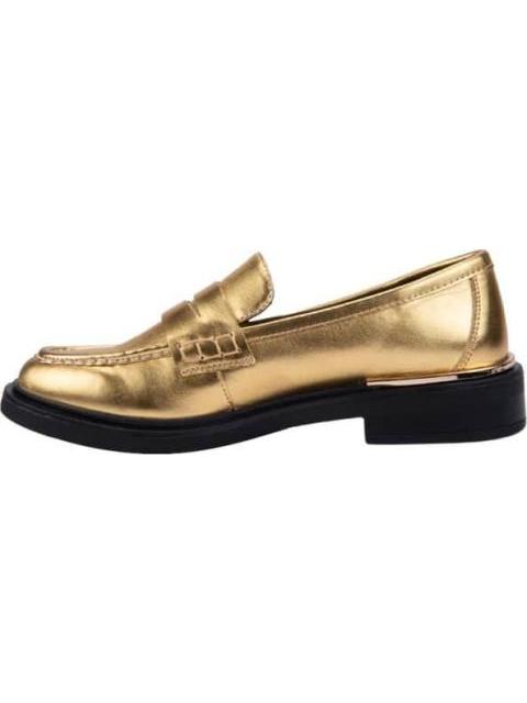 MOCASIN METALICO ORO VI LINE FASHION