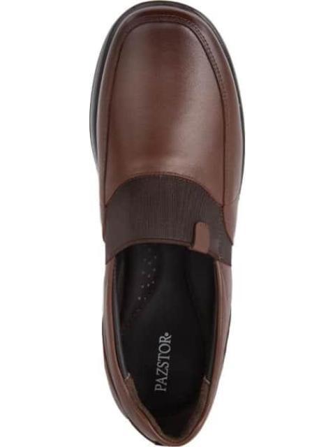 MOCASIN PIEL COGNAC CALZADO PAZSTOR