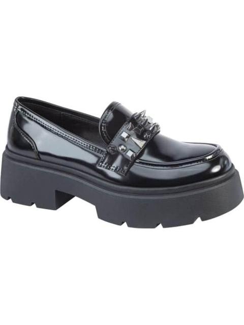 MOCASIN PLATAFORMA TRACK CON ESTOPEROLES NEGRO BELINDA PEREGRIN