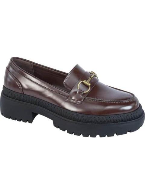 MOCASIN SUELA TRACK CON HERRAJE CAFE VI LINE