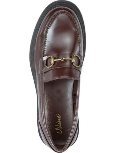 MOCASIN SUELA TRACK CON HERRAJE CAFE VI LINE
