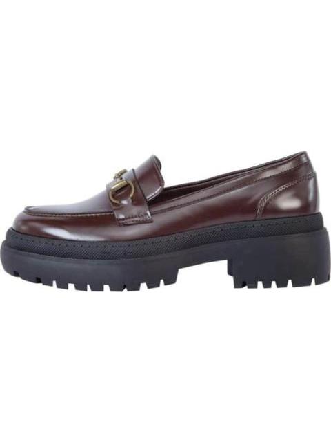 MOCASIN SUELA TRACK CON HERRAJE CAFE VI LINE
