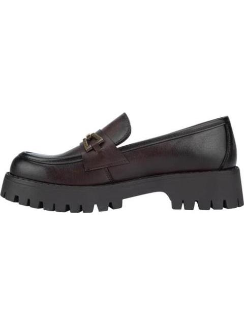 MOCASIN SUELA TRACK CON HERRAJE CAFE VI LINE FASHION