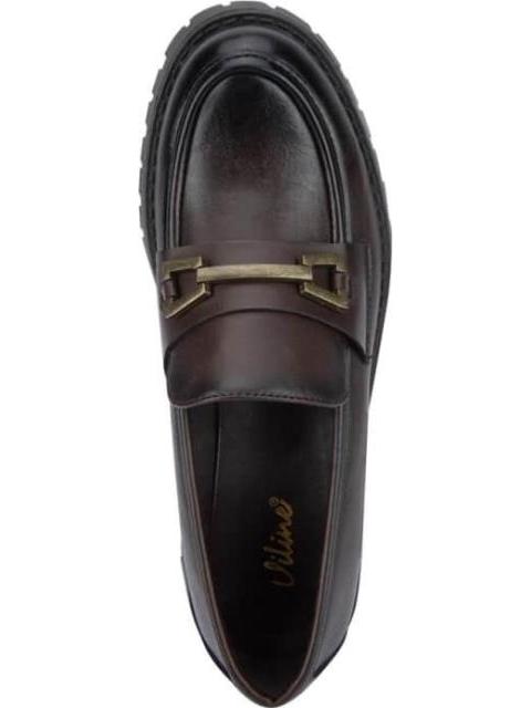 MOCASIN SUELA TRACK CON HERRAJE CAFE VI LINE FASHION