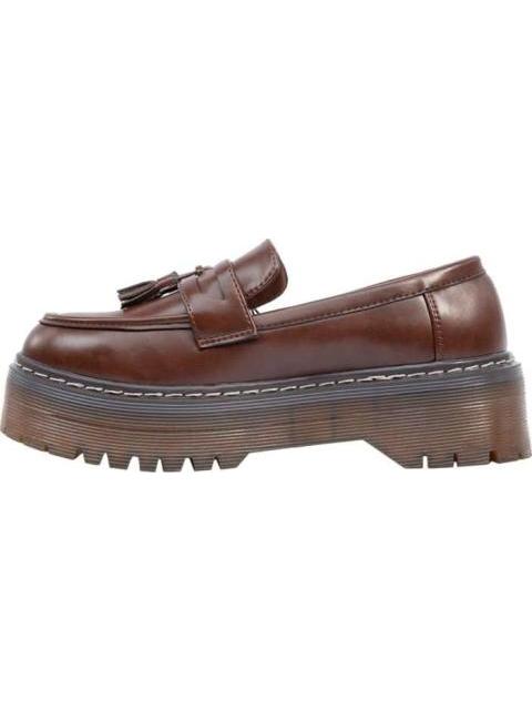 MOCASIN SUELA TRACK TRASLUCIDA CAFE BELINDA PEREGRIN