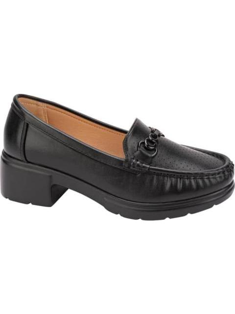 MOCASIN TACON BAJO NEGRO SHOSH