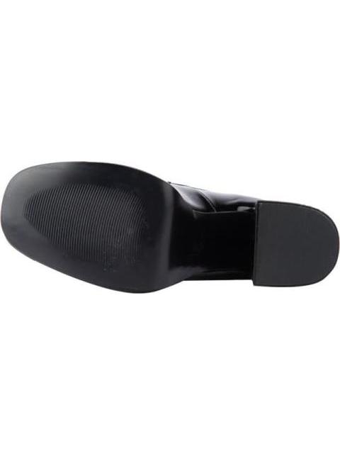 MOCASIN TACON ALTO CON PLATAFORMA NEGRO VI LINE FASHION