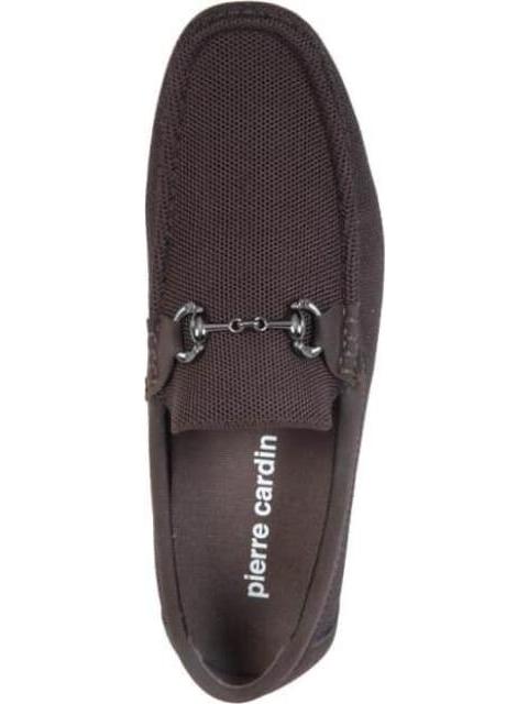 MOCASIN TEJIDO CHOCOLATE PIERRE CARDIN