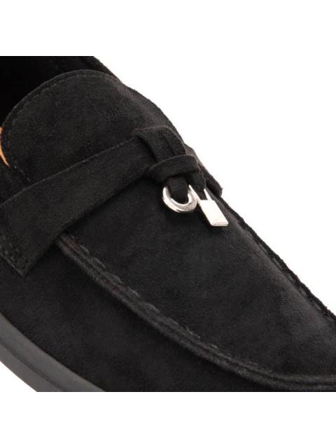 MOCASIN TIRAS CON DETALLES NEGRO SHOSH