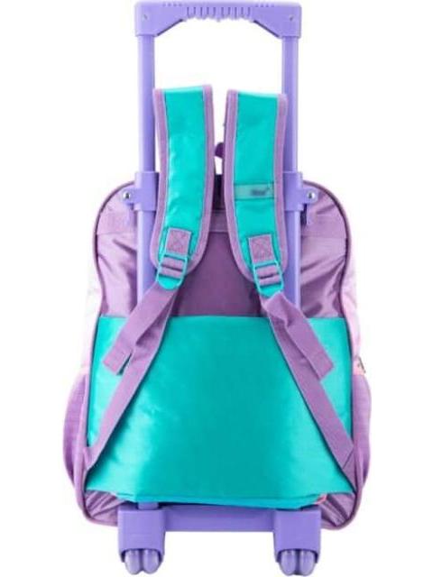 MOCHILA CON RUEDAS ESCOLAR MORADO FROZEN