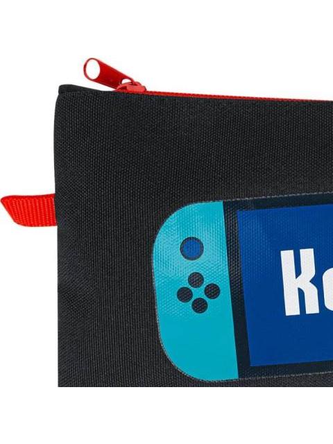 MOCHILA CON RUEDAS ESCOLAR NEGRO KEBO KIDS
