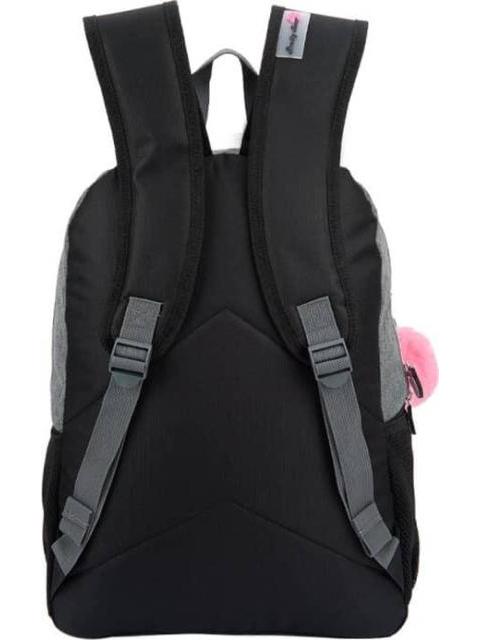 MOCHILA ESCOLAR GRIS PRETTY BEAR