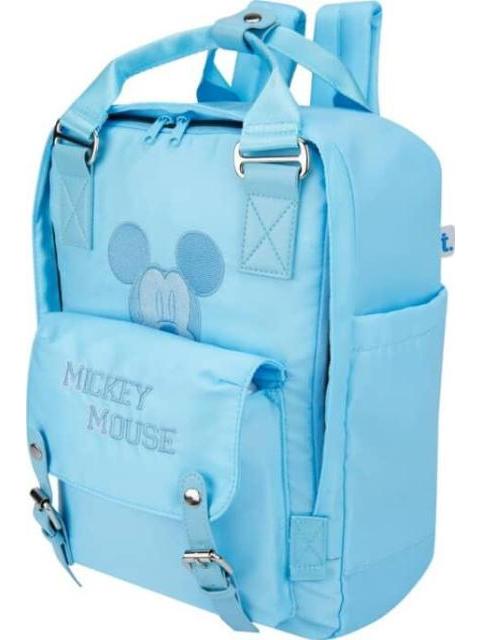 MOCHILA ESCOLAR MICKEY MOUSE AZUL CIELO MICKEY