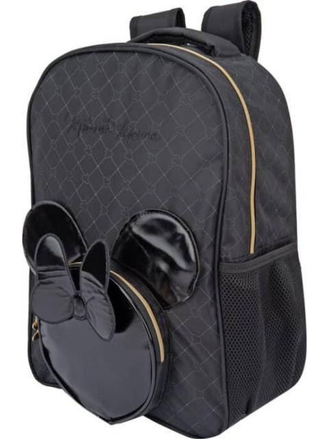 MOCHILA ESCOLAR MINNIE MOUSE NEGRO MINNIE