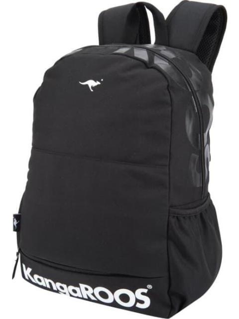MOCHILA ESCOLAR NEGRO KANGAROOS