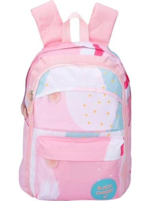 MOCHILA ESCOLAR ROSA BLACK CHERRY