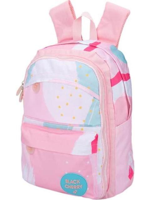 MOCHILA ESCOLAR ROSA BLACK CHERRY