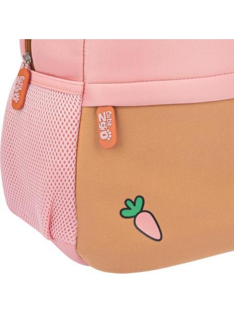 MOCHILA ESCOLAR ROSA CUTIE ZOO
