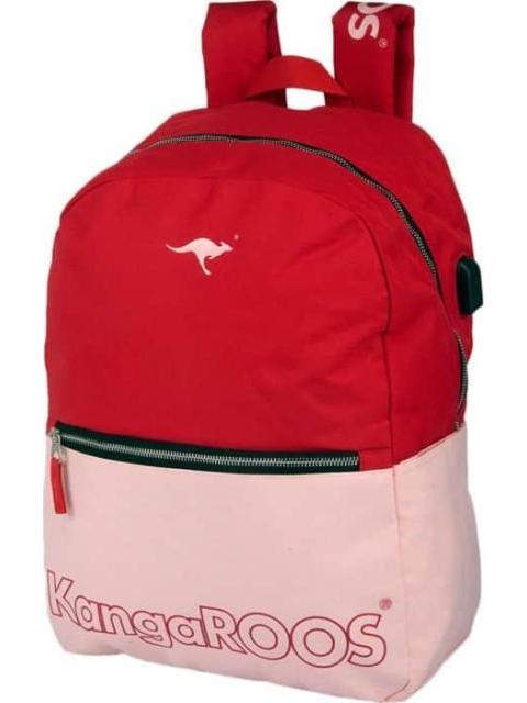 MOCHILA ESCOLAR ROSA KANGAROOS