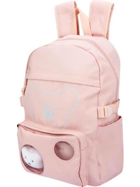 MOCHILA ESCOLAR ROSA PRETTY BEAR