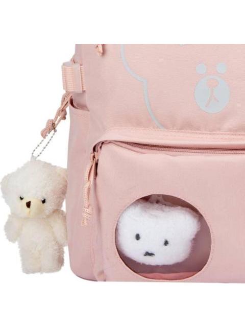 MOCHILA ESCOLAR ROSA PRETTY BEAR