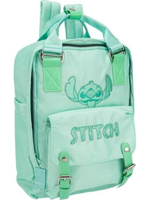 MOCHILA ESCOLAR STITCH AZUL MENTA STITCH