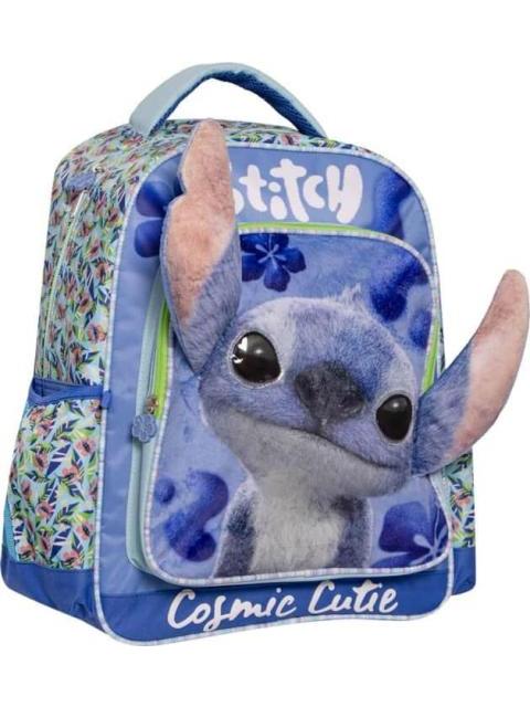 MOCHILA ESCOLAR STITCH AZUL STITCH