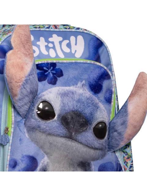 MOCHILA ESCOLAR STITCH AZUL STITCH