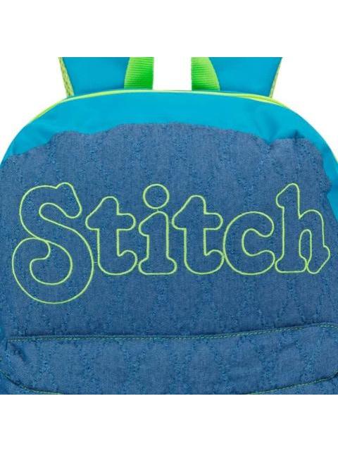 MOCHILA ESCOLAR STITCH AZUL STITCH