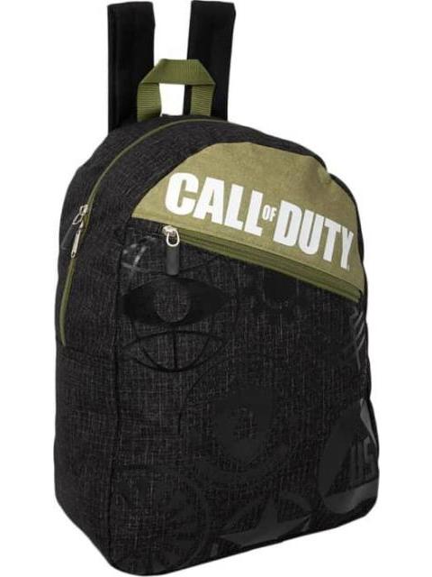 MOCHILA ESCOLAR VERDE CALL OF DUTY