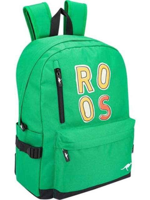 MOCHILA ESCOLAR VERDE KANGAROOS