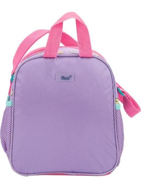 MOCHILA LAPICERA Y LONCHERA KIT ESCOLAR ROSA MIS PASTELITOS