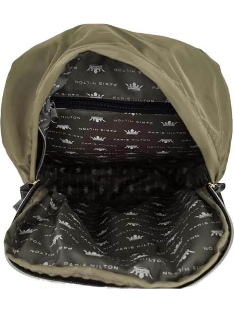 MOCHILA CASUAL VERDE OLIVO PARIS HILTON