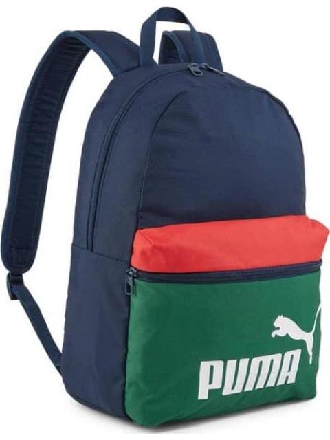 MOCHILA PUMA PHASE COLORBLOCK AZUL MARINO PUMA