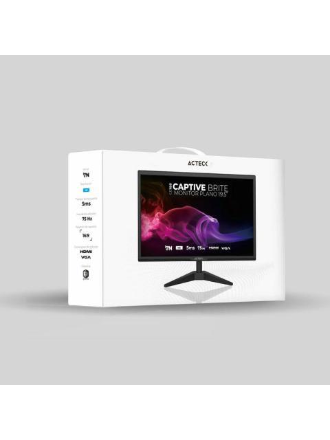 MONITOR ACTECK AC-939409 LED 19.5 1440X900 WXGA+ 75HZ HDMI NEGRO