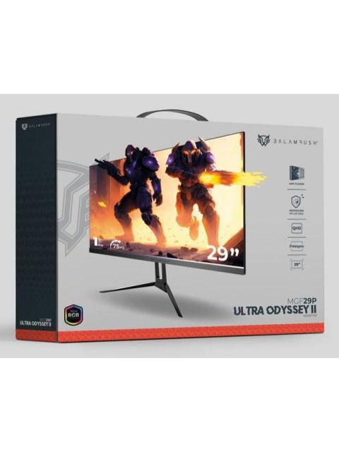MONITOR BALAM RUSH BR-938648 LCD 29 2560X1080 ULTRA WIDE FULL HD G-SYNC-FREESYNC 75HZ HDMI-DISPLAYPORT NEGRO