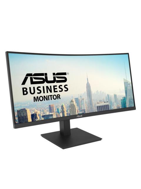 MONITOR CURVO ASUS VA34VCPSN LED 34 3440X1440 ULTRA WIDE QUAD HD 100HZ HDMI-DISPLAYPORT BOCINAS INTEGRADAS NEGRO