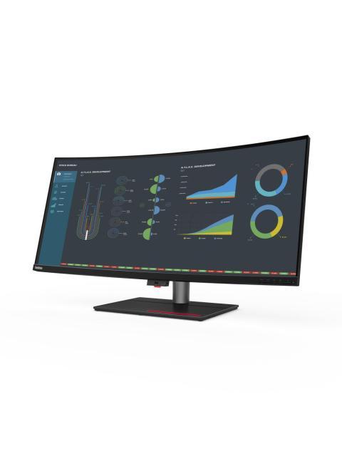 MONITOR CURVO LENOVO THINKVISION P40W-20 LED 39.7 5K ULTRA HD ULTRA WIDE 75HZ HDMI-DISPLAYPORT NEGRO