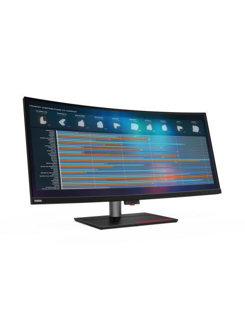 MONITOR CURVO LENOVO THINKVISION P40W-20 LED 39.7 5K ULTRA HD ULTRA WIDE 75HZ HDMI-DISPLAYPORT NEGRO