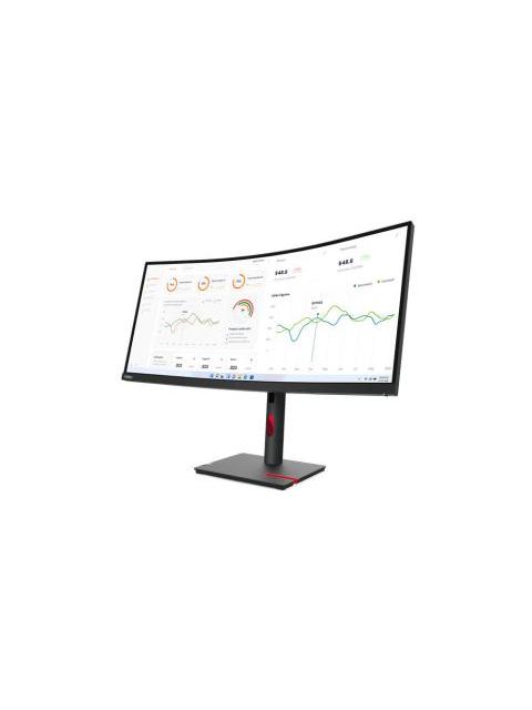 MONITOR CURVO LENOVO THINKVISION T34W-30 LED 34 3440X1440 ULTRA WIDE QUAD HD 60HZ HDMI-DISPLAYPORT NEGRO
