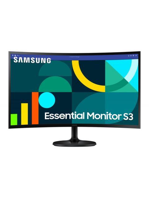 MONITOR CURVO SAMSUNG ESSENTIAL S3 LCD 27 1920X1080 FULL HD 100HZ HDMI NEGRO