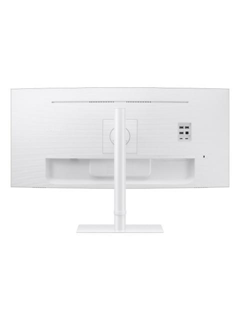 MONITOR CURVO SAMSUNG VIEWFINITY S6 S65TC LED 34 3440X1440 ULTRA WIDE QUAD HD FREESYNC 100HZ HDMI-DISPLAYPORT BOCINAS INTEGRADAS BLANCO